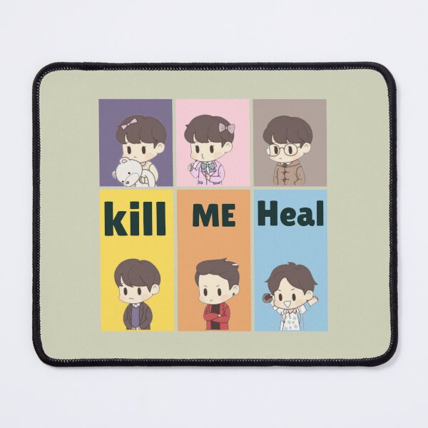 Item preview, kill me heal me cartoon designed and sold by nana. degs.