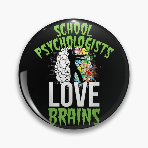 Item preview, School psychologists love brains halloween teacher counselor designed and sold by MarkMille76.
