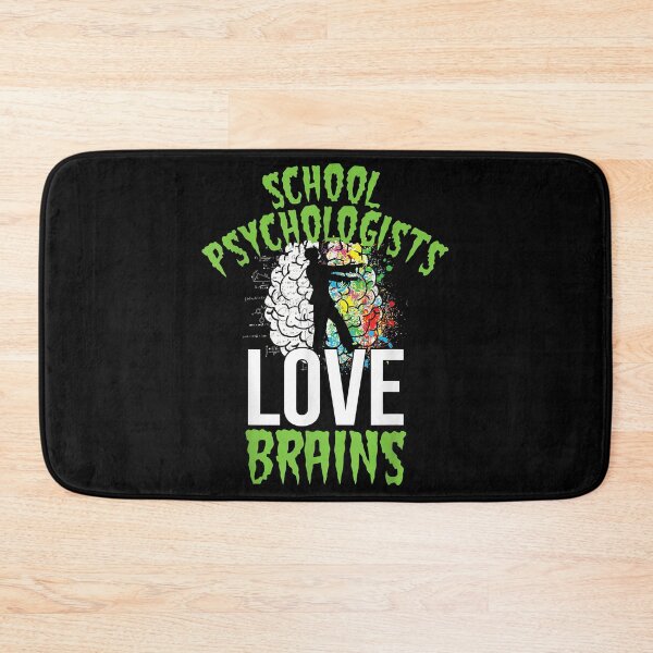 Item preview, School psychologists love brains halloween teacher counselor designed and sold by MarkMille76.