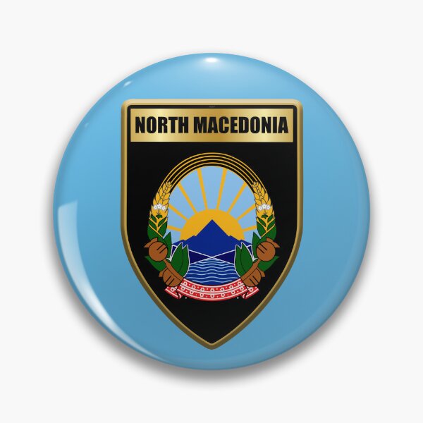 Item preview, NORTH MACEDONIA Gifts, Masks, Stickers & Products (20) designed and sold by mpodger.