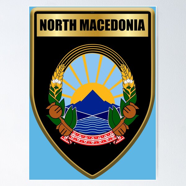 Item preview, NORTH MACEDONIA Gifts, Masks, Stickers & Products (20) designed and sold by mpodger.