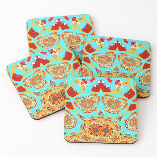 Item preview, HARMONIOUS COCKTAIL OF ARUBA SHELLFISH - UNFORGETTABLE ARUBA CHRISTMAS SOUVENIRS - ARUBAN PARADISE ISLAND ABSTRACT GEOMETRIC PAINTING - ARUBAN ABSTRACT FLAG INSPIRATION - ARUBA ONE HAPPY ISLAND. designed and sold by Ralek.