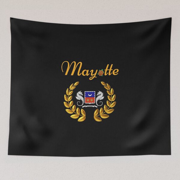 Item preview, Mayotte Rahachiri flag 976 designed and sold by FoxinhoSoumaila.