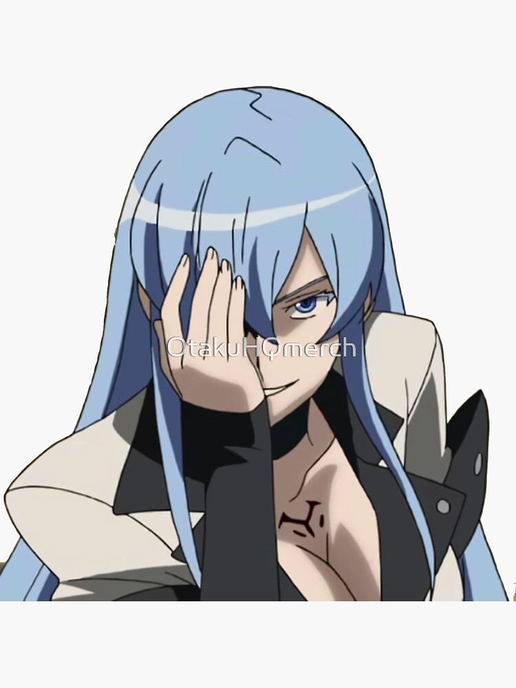 Esdeath Akame Ga Kill Sticker - Esdeath Akame Ga Kill - Discover