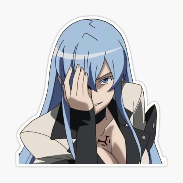 Akame Ga Kill - Esdeath Anime Decal Sticker