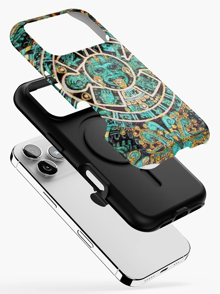 Thumbnail 2 of 4, iPhone Case, Aztec Calendar designed and sold by WindsofJupiter.