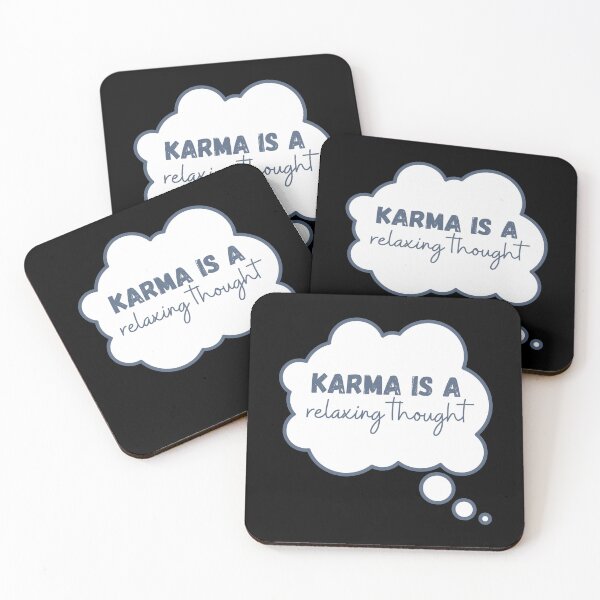 Item preview, Karma is a relaxing thought | Karma designed and sold by BloompodDesigns.