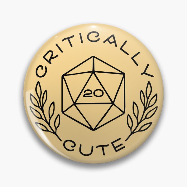 Item preview, Critically Cute D20 designed and sold by MicsPics.