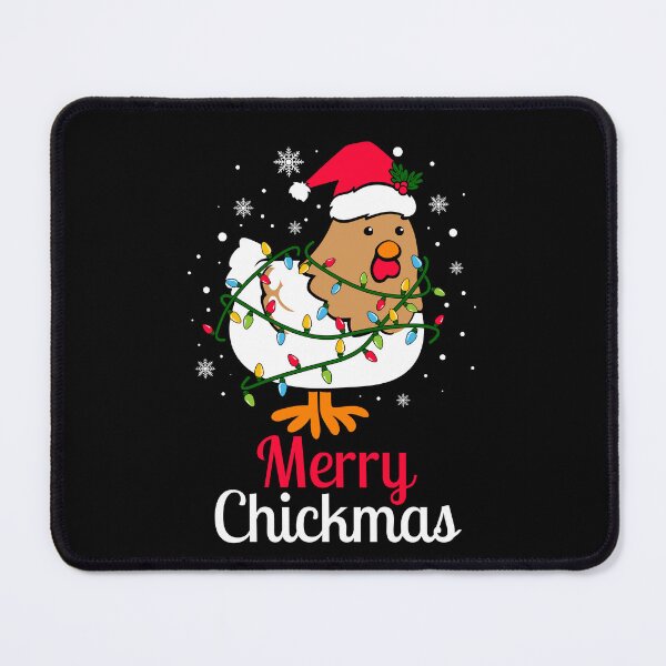 Item preview, Merry Chickmas | Fun Chicken Lover Gift | Cute Christmas Chicken designed and sold by DevlynnDesigns.