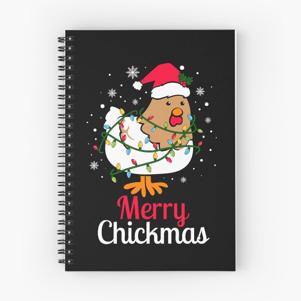 Item preview, Merry Chickmas | Fun Chicken Lover Gift | Cute Christmas Chicken designed and sold by DevlynnDesigns.