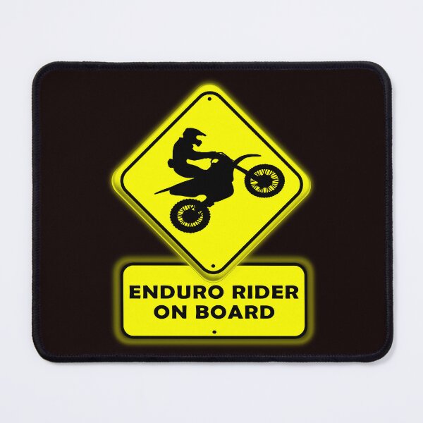 Item preview, ENDURO RIDER ON BOARD designed and sold by edelwdavid.
