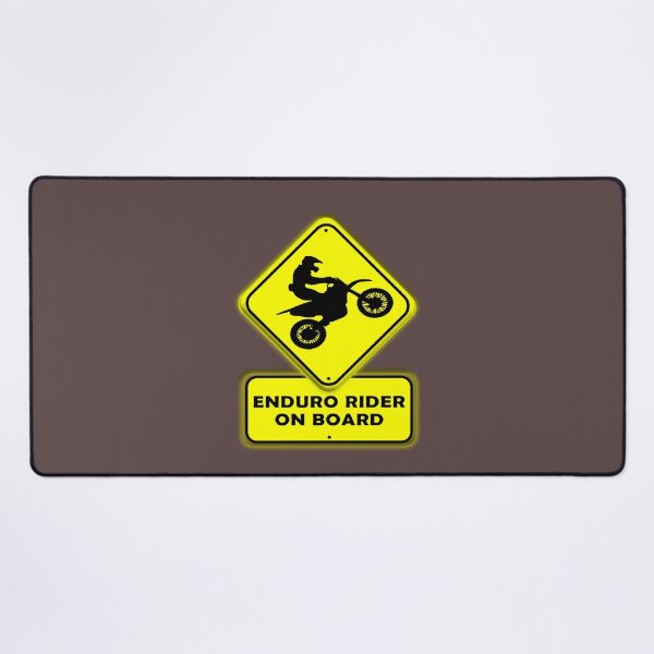 Item preview, ENDURO RIDER ON BOARD designed and sold by edelwdavid.