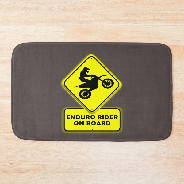 Item preview, ENDURO RIDER ON BOARD designed and sold by edelwdavid.