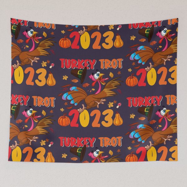 Item preview, Thanksgiving Run Turkey Trot Huffin for the Stuffin designed and sold by DesignByMai.