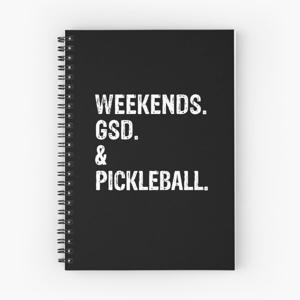 Item preview, Weekends GSD and Pickleball - Funny German Shepherd Gift  designed and sold by Guarddogdrive.