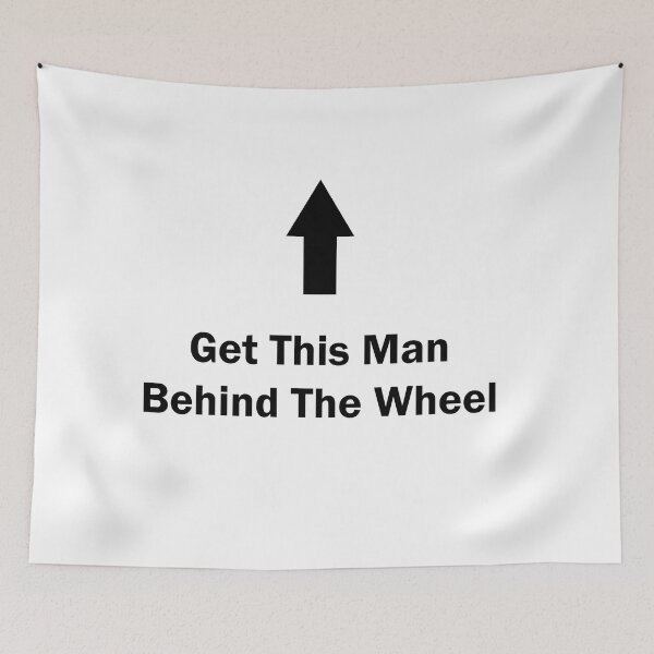 Item preview, Get this man behind the wheel arrow point at me designed and sold by RossDillon.
