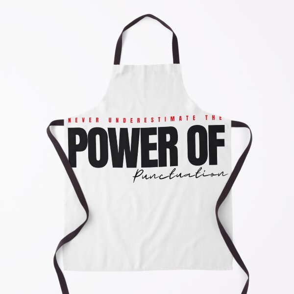 Item preview, Never Underestimate the power of punctuation designed and sold by Oreo2020 Creations.