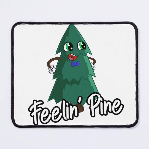 Item preview, Feelin' Pine - Christmas Pun designed and sold by MidwinterMakes.