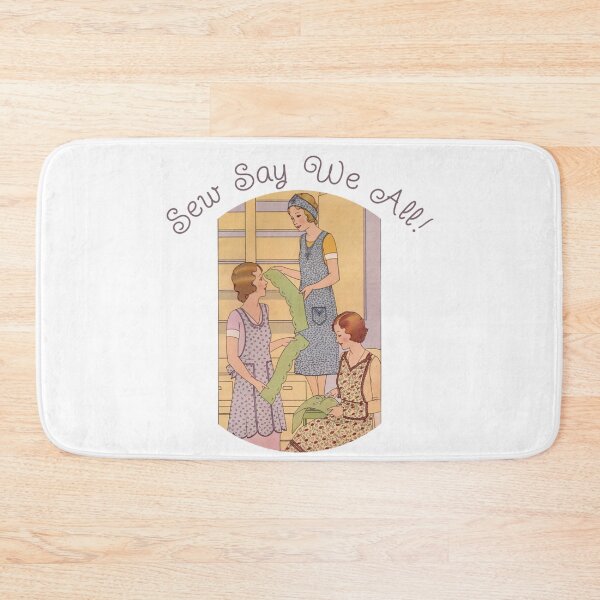 Item preview, Sew Say We All - Sewing Humor - Sewing Room Decor designed and sold by SSustainable.