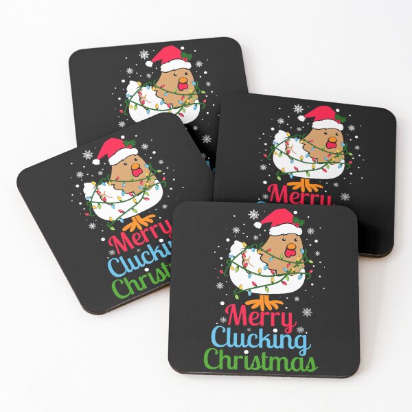 Item preview, Merry Clucking Christmas | Fun Chicken Lover Gift | Cute Christmas Chicken designed and sold by DevlynnDesigns.