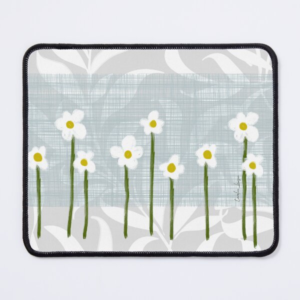 Item preview, Fresh Summer Wild Daisies. Floral Daisy Country Garden.  Caroline Laursen Original designed and sold by Caroline Laursen.