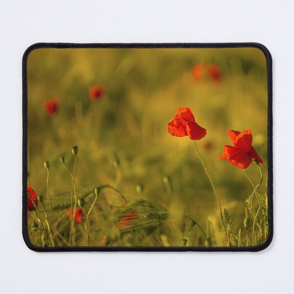 Item preview, Poppies in a Barley Field designed and sold by Redheadwonders.