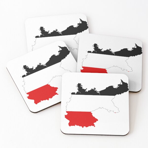 Item preview, German Empire Flag Map designed and sold by ShinGoukiSon.