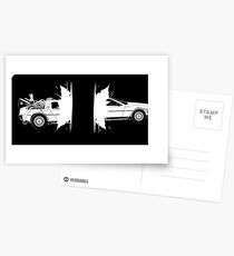 DeLorean Postcards