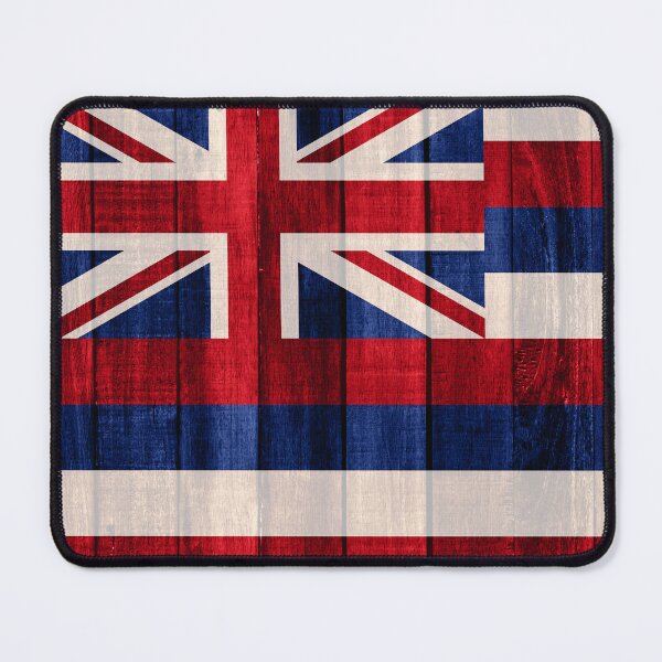 Item preview, Wood flag State of Hawaii designed and sold by Dr-Pen.