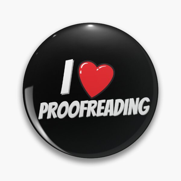 Item preview, I love proofreading designed and sold by Oreo2020 Creations.