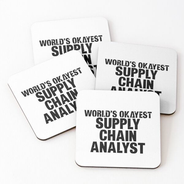 Item preview, World's Okayest Supply Chain Analyst designed and sold by TeesYouWant.