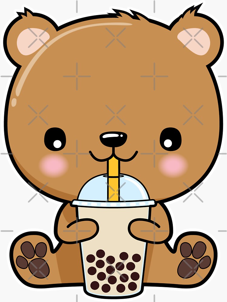 bubble tea bear