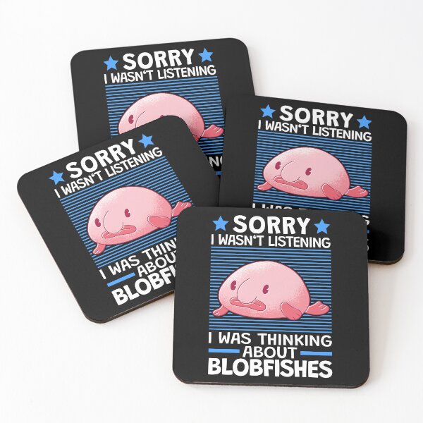 Item preview, Thought of blobfish ugly fish meme designed and sold by madgrfx.