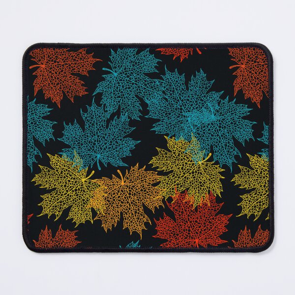 Item preview, Colorful Maple Leaves pattern - M11 designed and sold by Art-by-Geoff.