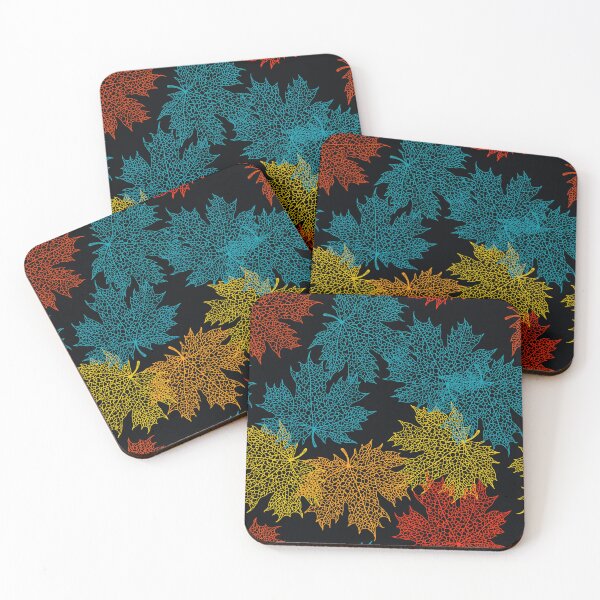 Item preview, Colorful Maple Leaves pattern - M11 designed and sold by Art-by-Geoff.