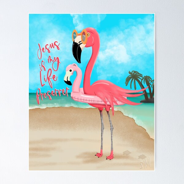 Awkward Styles Tropical Canvas Print Artwork for the Office I Love  Flamingos Beach House Decor Flamingo Love Wooden Canvas Art Colorful  Flamingos Wall Decor New Home Gifts Cute Nursery Room Decor 
