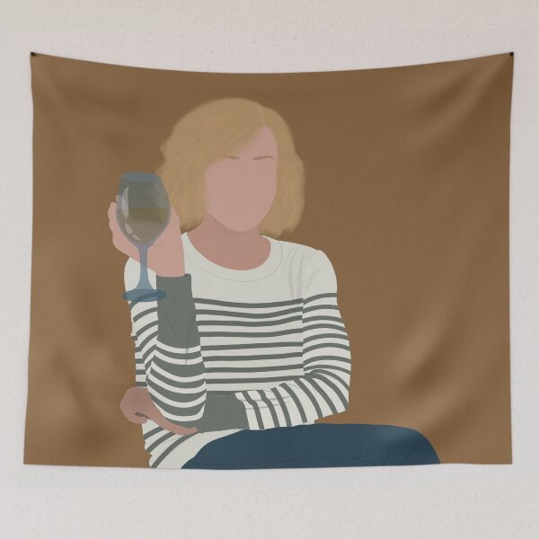 Item preview, Modern Family Claire with Drink Meme Fan Art designed and sold by senaeksi.