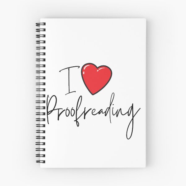 Item preview, I love proofreading designed and sold by Oreo2020 Creations.