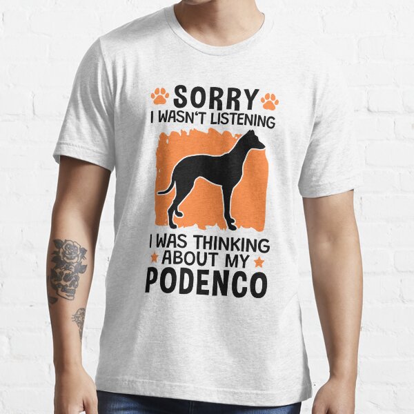 "Thought of Podenco Spain hunting dog" Tshirt for Sale by madgrfx