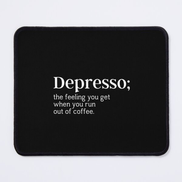 Item preview, Depresso designed and sold by grabbacuppajava.