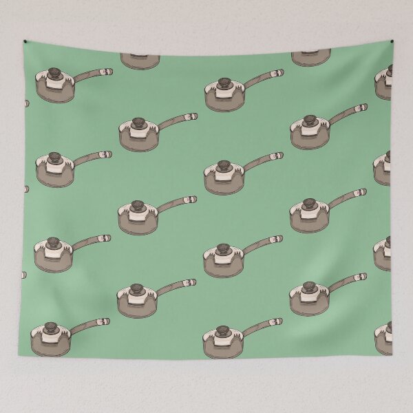 Item preview, Saucepan sloth with background color designed and sold by missmann.