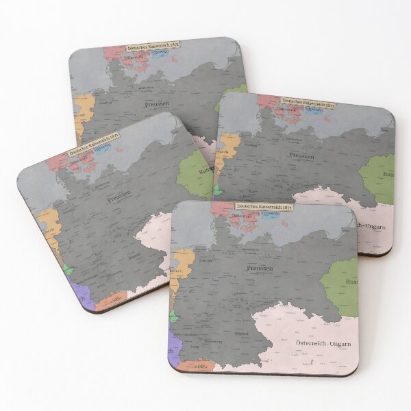 Item preview, German Empire Map designed and sold by ShinGoukiSon.