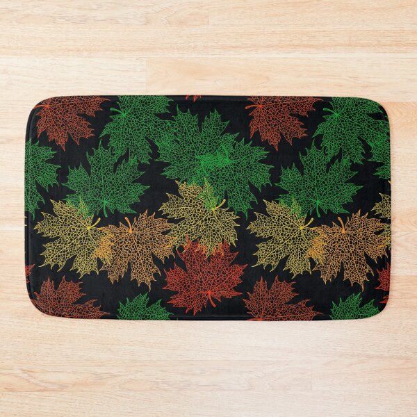 Item preview, Colorful Maple Leaves pattern - M12 designed and sold by Art-by-Geoff.