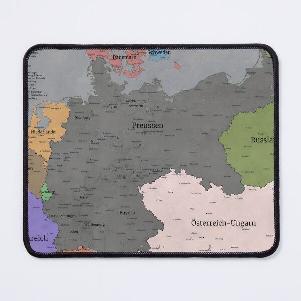 Item preview, German Empire Map designed and sold by ShinGoukiSon.