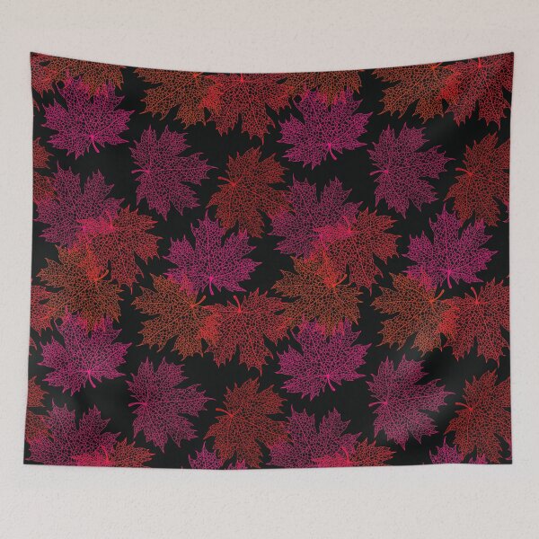 Item preview, Colorful Maple Leaves pattern - M13 designed and sold by Art-by-Geoff.