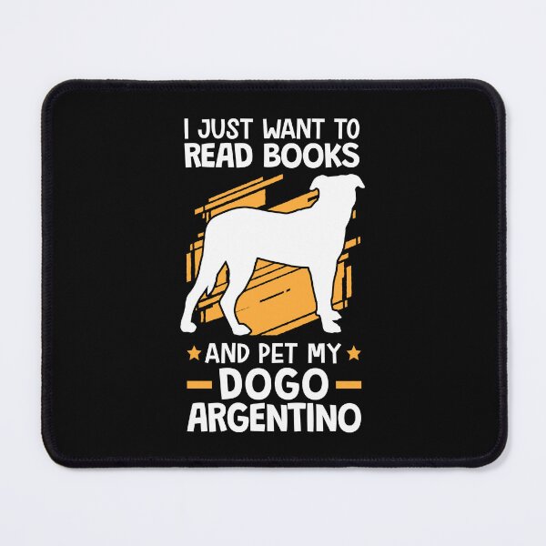 Item preview, Read books and pet Dogo Argentino designed and sold by madgrfx.