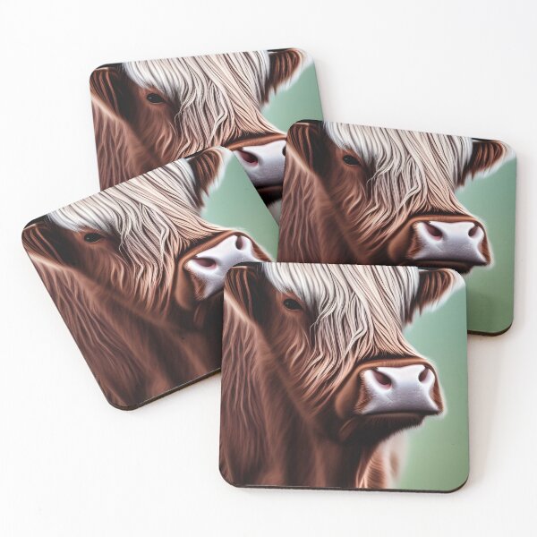 Item preview, Hamish The Highland Cow  designed and sold by ARTificentPR.