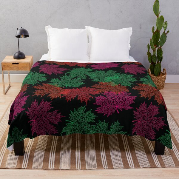 Item preview, Colorful Maple Leaves pattern - M14 designed and sold by Art-by-Geoff.