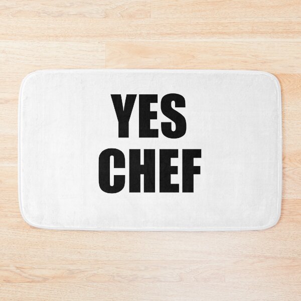 Item preview, YES CHEF Kitchen Culinary Pastry Chef Funny Design designed and sold by PuddleMart.