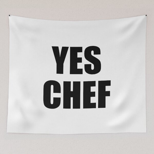 Item preview, YES CHEF Kitchen Culinary Pastry Chef Funny Design designed and sold by PuddleMart.